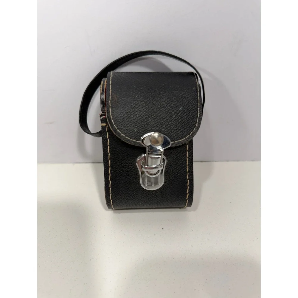 Le Gran 6x15 Mini Binoculars LE-504‎ Coated Optics Silver with Case Japan